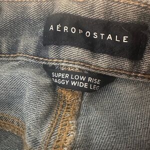 Aeropostale Blue Wide Leg Jeans